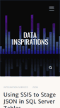 Mobile Screenshot of blog.datainspirations.com